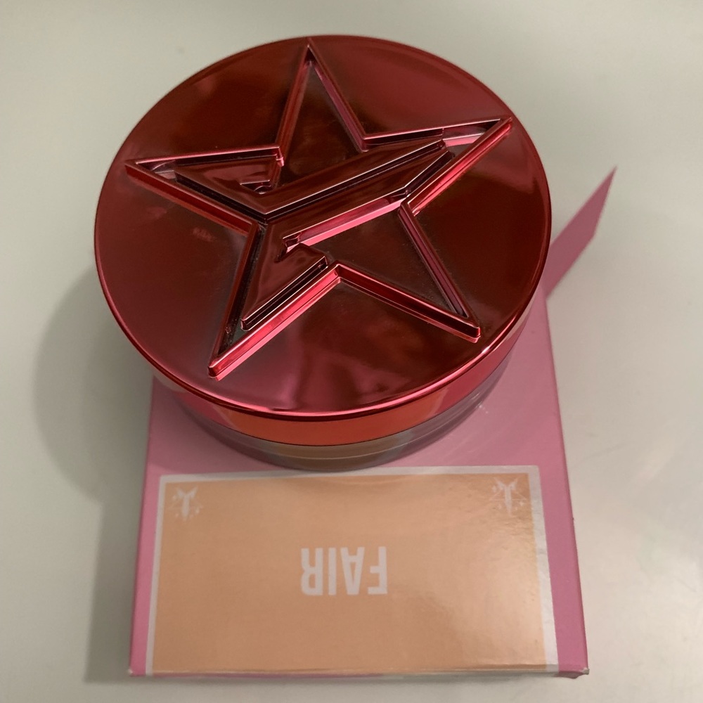 Jeffree Star magic star setting powder.